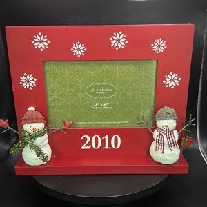 Christmas Holiday Photo Frame Kohl’s 2010 Fits 4x6” photo